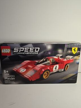 LEGO SPEED CHAMPIONS 1970 FERRARI 512 M #76906 FACTORY SEALED